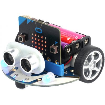 ElecFreaks Cutebot Micro:bit chytré závodní auto Varianta kitu: bez desky micro:bit V2 – Hledejceny.cz