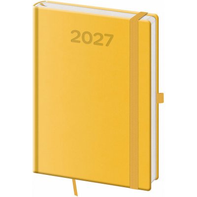 Helma 365 Print Pop A5 denní 2027 žlutý – Zboží Živě