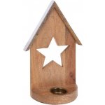 H&L Dřevěný svícen House 29 cm Motiv Strom A98002410 – Hledejceny.cz
