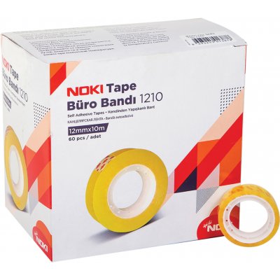 NOKI Lepicí páska kancelářská 12 mm x 10 m – Zboží Živě