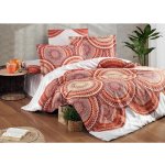 Brotex povlečení Satén Inferno natur zipový uzávěr 140x200 70x90 – Sleviste.cz