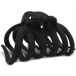 Matný skřipec na vlasy Barva: černá – Zboží Dáma