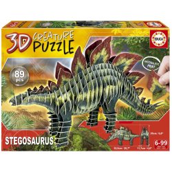 Educa 3D puzzle dinosaurus Stegosaurus 89 ks
