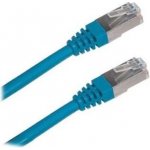 XtendLan PK_6ASFTP010blue Cat 6A, SFTP 1m, modrý – Zboží Živě