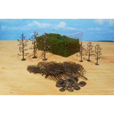 Heki Kittler 15 polotovarů stromů 1972 – Zboží Dáma