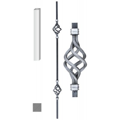 Kovoinox Tyč 12 x 12 mm, 60 x 900 mm – Hledejceny.cz