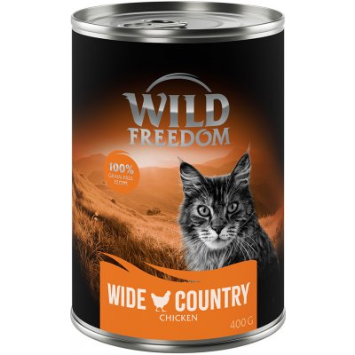 Wild Freedom Adult bez obilovin Wide Country kuřecí 6 x 0,4 kg – Hledejceny.cz