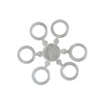 Carpex Silikonové kroužky na nástrahy 10 mm čiré – Zboží Mobilmania