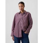 GAP Popelínová oversize košile Big Shirt Fialová – Hledejceny.cz