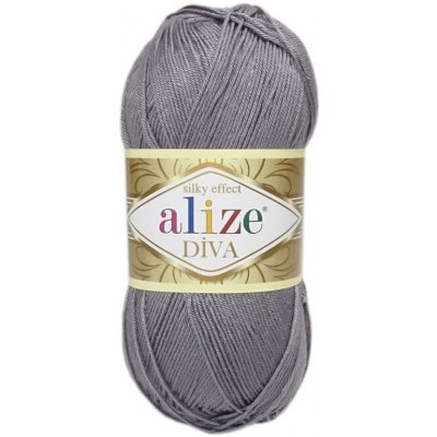 Alize Diva 348 šedohnědá – Zbozi.Blesk.cz