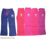 KUGO T8691 dívčí tepláky slabé tmavě červená – Zboží Dáma