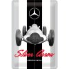 Obraz Nostalgic Art Plechová Cedule Mercedes-Benz Silver Arrow