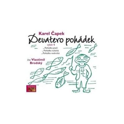 Čapek Karel - Devatero pohádek / Výběr 1 / Vlastimil Brodský [CD]