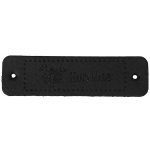 Pro Háčkování Hand Made koženková cedulka černá se stromem – Zboží Dáma