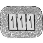 Horka Závodní číslo se třpytky Bílá – Zboží Dáma