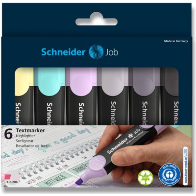 Schneider Job Pastel sada 6 barev 115099 – Hledejceny.cz