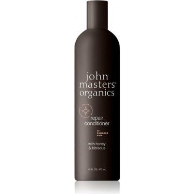 John Masters Organics kondicionér pro poškozené vlasy Honey & Hibiscus 473 ml