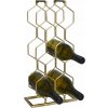 Stojany na víno EXCELLENT Stojan na víno kovový 8 lahví zlatá KO-C37880420