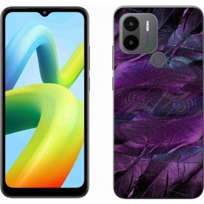 Pouzdro mmCase Gelové Xiaomi Redmi A1+/A2+ - fialová pírka – Zboží Živě