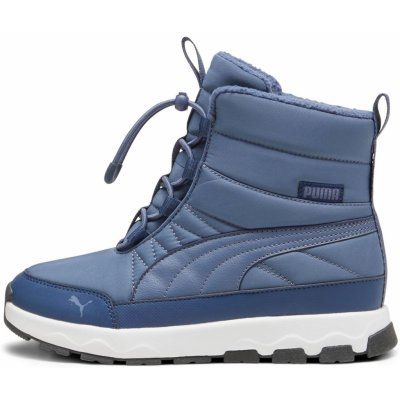 Puma Dětské zimní boty Evolve Boot Jr 392644 modrá