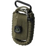 Mil-Tec Sada pro přežití Survival paracord zelená – Zboží Dáma