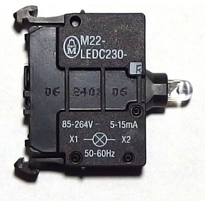 M22-LEDC230-R 230V kontrolka (červená) EATON