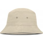 Myrtle Beach Rybářský klobouk s lemem MB 12 písková černá – Sleviste.cz