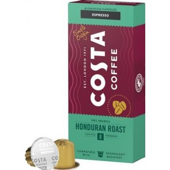 Costa Coffee Honduran Roast do Nespresso hliníkové kapsle 10 ks