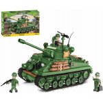 COBI 2533 World War II Tank M4A3E8 SHERMAN Easy Eight – Zboží Mobilmania