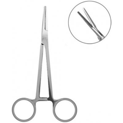 Delphin Pean Forceps Straight 17,5cm