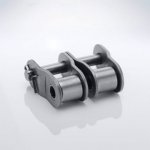 Válečkový řetěz Křivená spojka řetězu 20A-2 Standard (ASA 100-2, 1 1/4” × 3/4”, DIN 8188) – Zboží Mobilmania