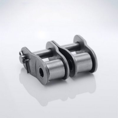 Válečkový řetěz Křivená spojka řetězu 20A-2 Standard (ASA 100-2, 1 1/4” × 3/4”, DIN 8188) – Zboží Mobilmania