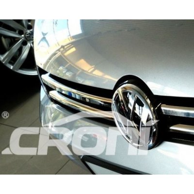 Croni Nerezové lišty na přední masku Volkswagen Golf VII (2012 - 2017) - sada 4 ks -