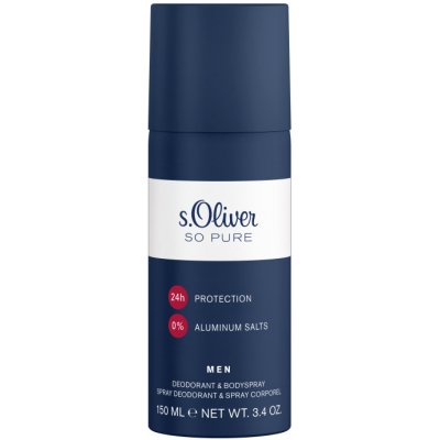 s.Oliver So Pure Men deospray 150 ml