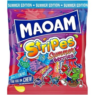 Maoam žvýkací pásky s příchutí letního ovoce 140 g – Sleviste.cz