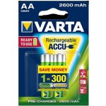 Varta Power AA 2600 mAh 2ks 5716101402 – Zboží Živě