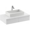 Koupelnový nábytek Ravak Skříňka pod umyvadlo š. 120 cm, bílá SD FORMY 1200 1031 X000001031 SD FORMY 1200 1031