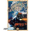 Plakát Abystyle Plakát HARRY POTTER - Bradavický Express retro (91.5x61)