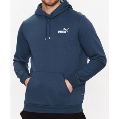 Puma Ess Small Logo Hoodie blue