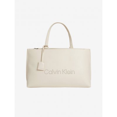 Calvin Klein kabelka Bílá dámské