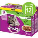 Krmivo pro kočky Whiskas Casserole drůbeží výběr jelly 12 x 85 g