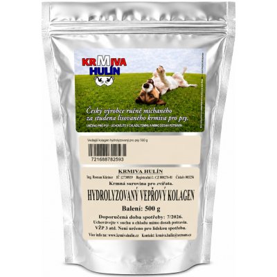 Krmiva Hulín Vepřový kolagen Hydroizolovaný pro psy 500 g – Hledejceny.cz