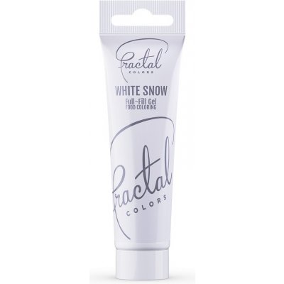 Fractal Dekorativní gelová barva White Snow 50 g – Zboží Dáma