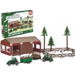 iMex Toys Sada farma se stájí, traktory a zvířaty 90ks – Zboží Dáma