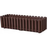 Prosperplast Truhlík BOARDEE FENCYCASE hnědý 38 x 18 x 16,2cm – Zboží Dáma