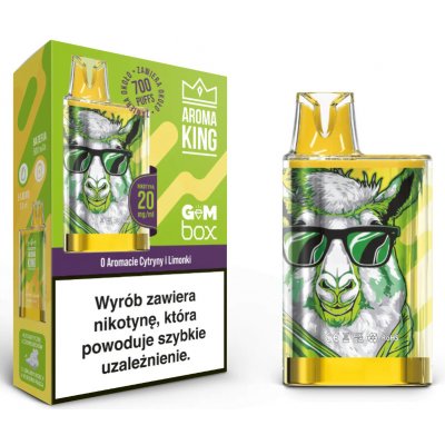 Aroma King Gem Box Lemon Lime 20 mg 700 potáhnutí – Zboží Dáma