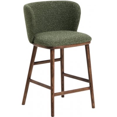 Kave Home Ciselia 65 cm Zelená bouclé – Sleviste.cz