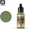 Příslušenství ke společenským hrám Vallejo Model Air: Pale Green 17ml airbrush barva na modely