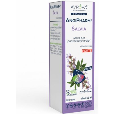 AVROPA AngiPharm Šalvěj ústní sprej 30 ml – Zboží Mobilmania