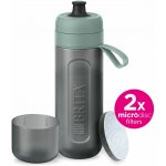 Brita Fill & Go Active 0,6l zelená + 2 ks filtru – Zboží Mobilmania